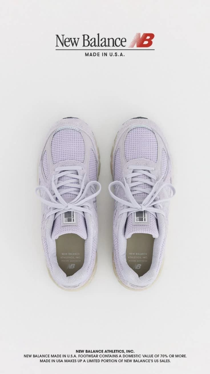 Made in USA 990v4 in Lavender