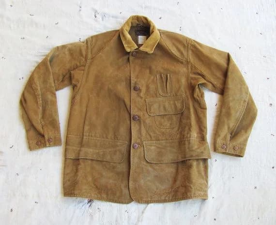Vintage Canvas Field Jacket in Tan