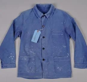 Vintage Twill Jacket in Faded blue